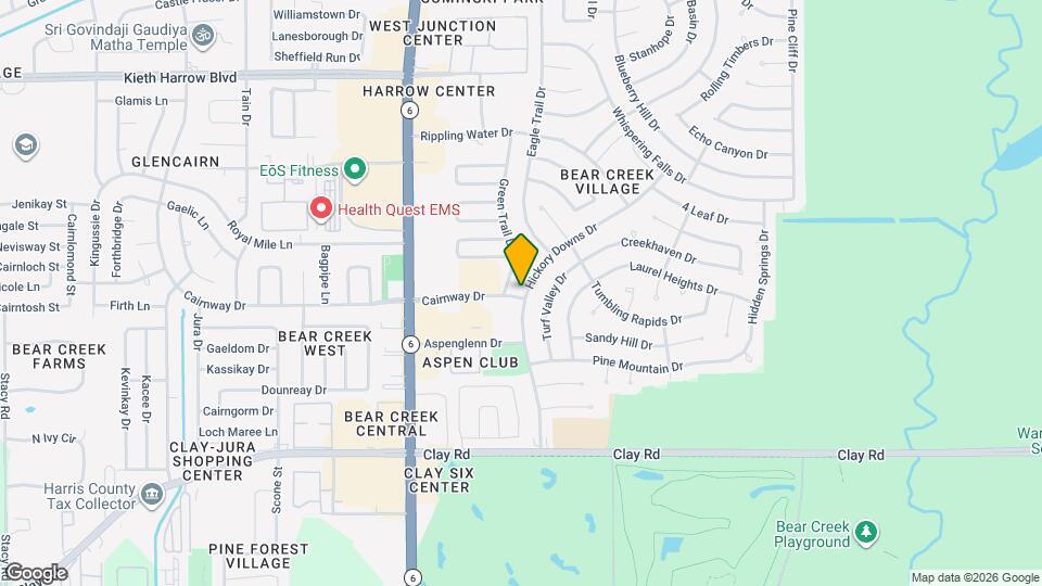 4603 Hickory Downs Dr Map and Location Details