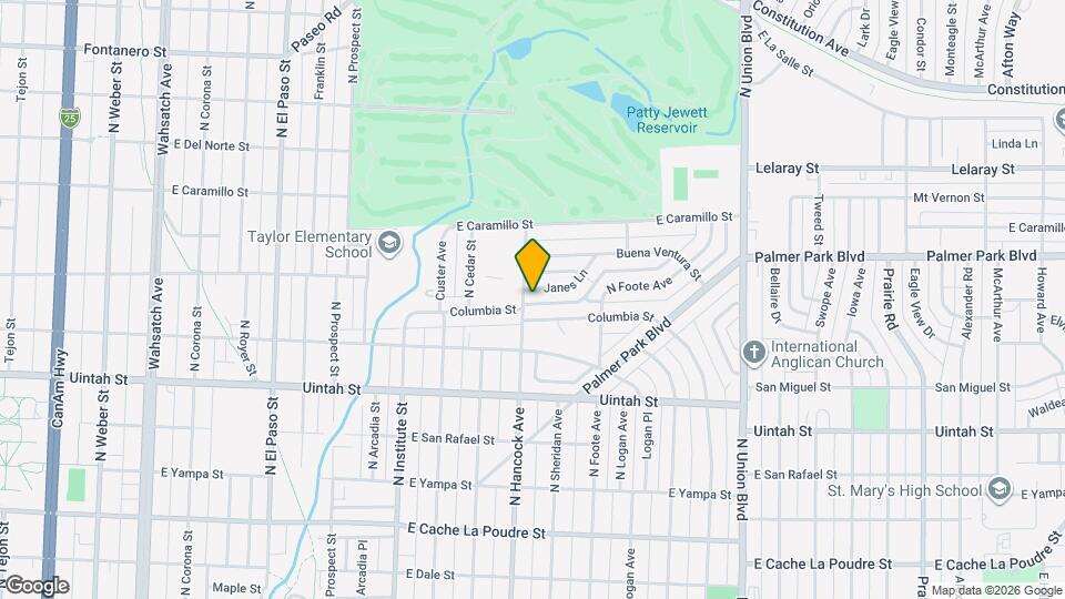 1201 Janes Ln Map and Location Details