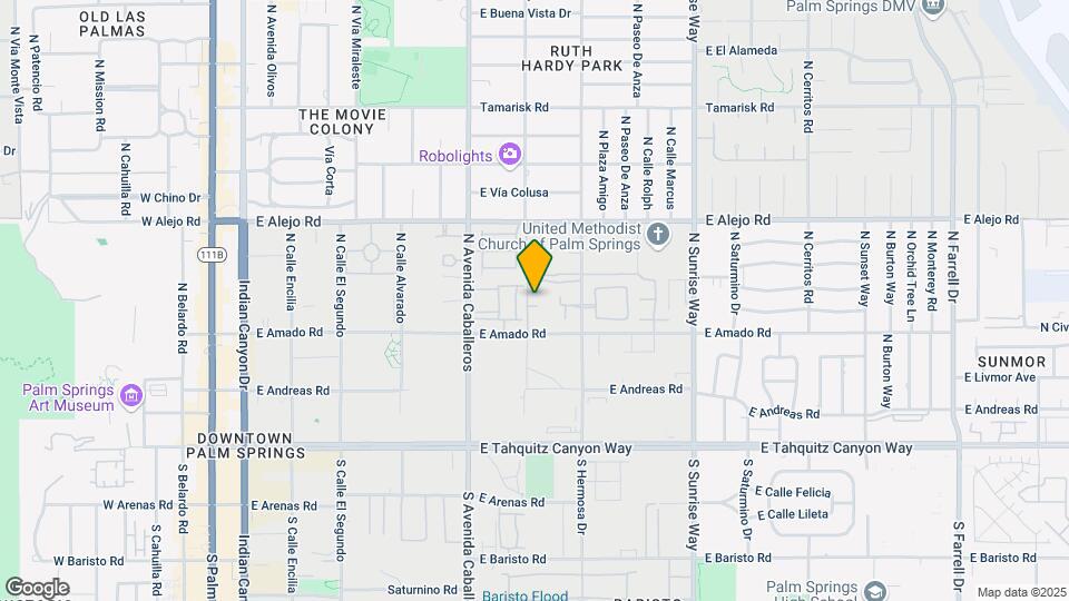 1150 E Amado Rd Map and Location Details