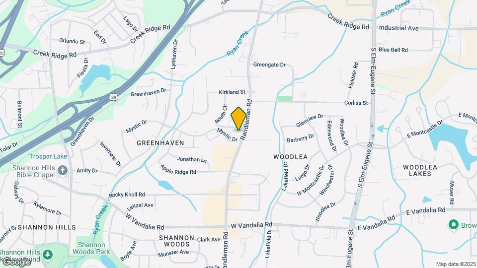 502 Mystic Dr Map and Location Details