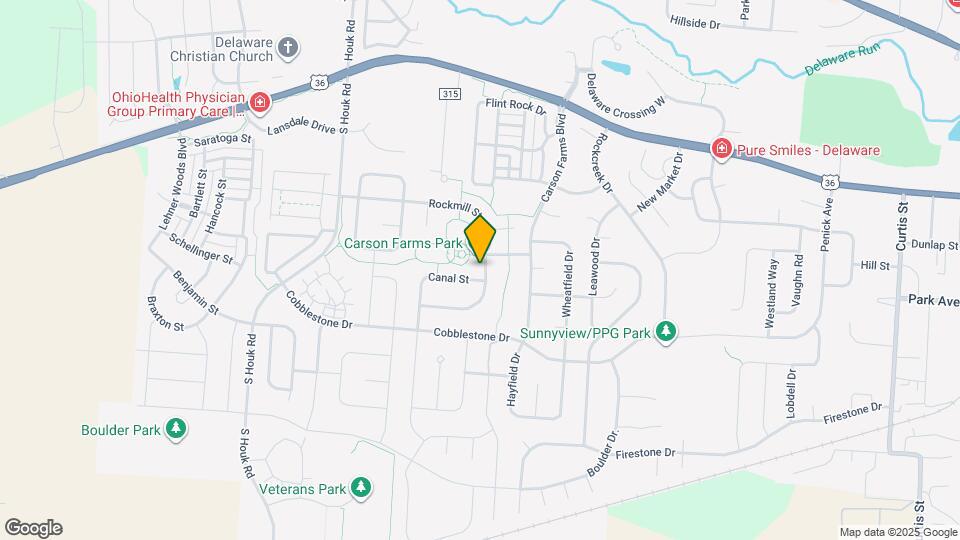 279 Rockmill St Map and Location Details