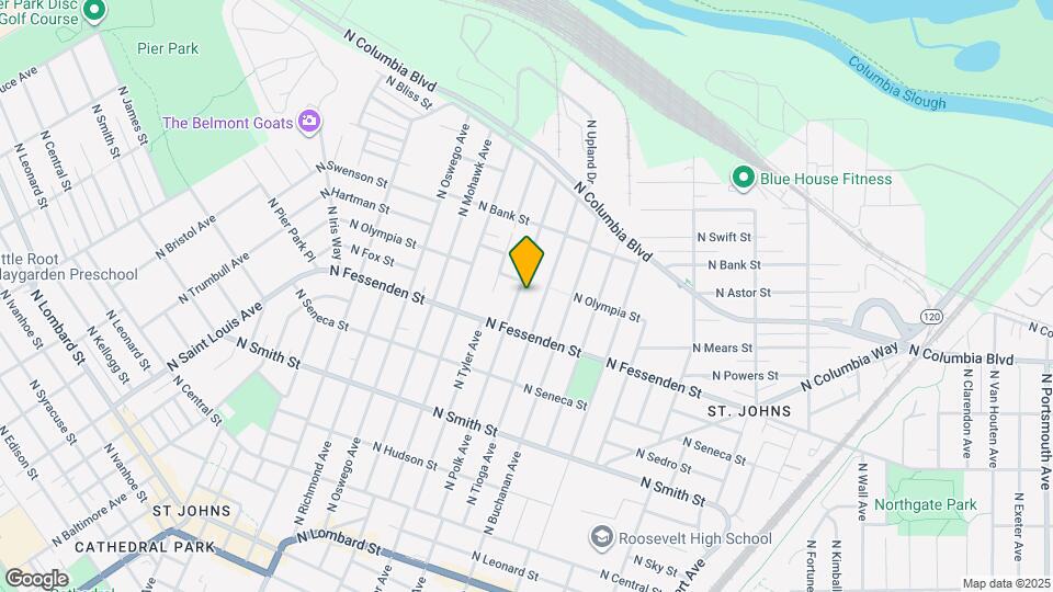 9570 N Polk Ave Map and Location Details