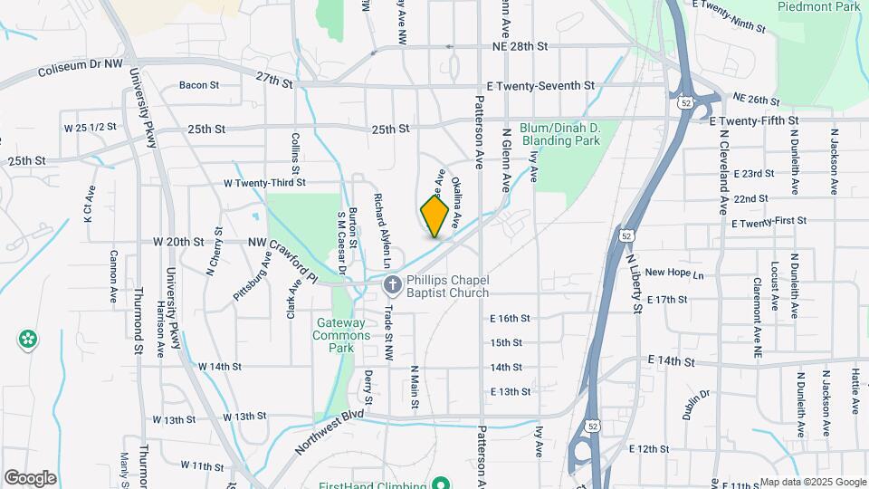 2218 Greenway Ave NW Map and Location Details