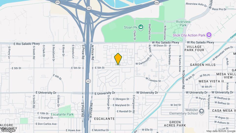 2402 E 5th St, Unit 1584 Mapa y Detalles de la Ubicación