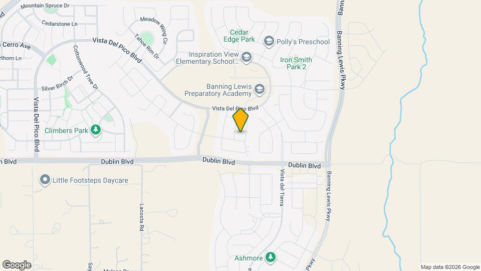 6539 Thicket Pass Ln Map and Location Details