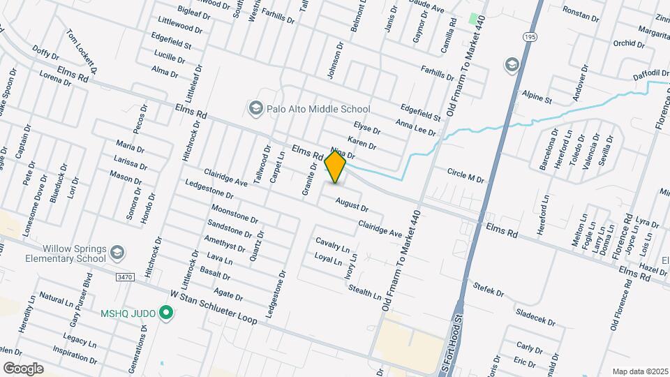 1502 Stratford Dr Map and Location Details