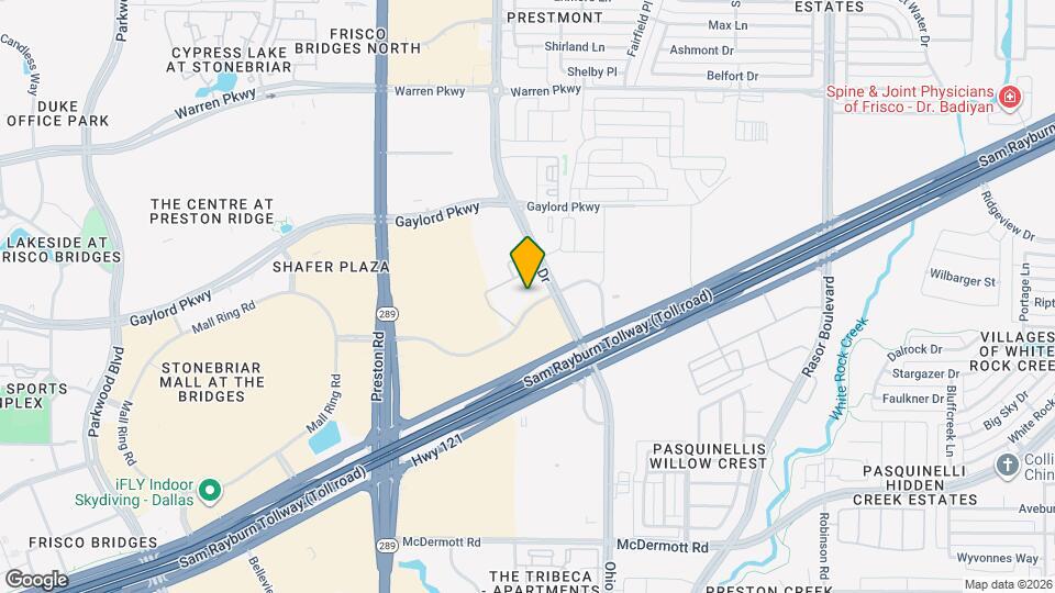 Summit at Stonebriar Mapa y Detalles de la Ubicación