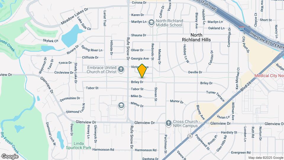 6741 Briley Dr Map and Location Details