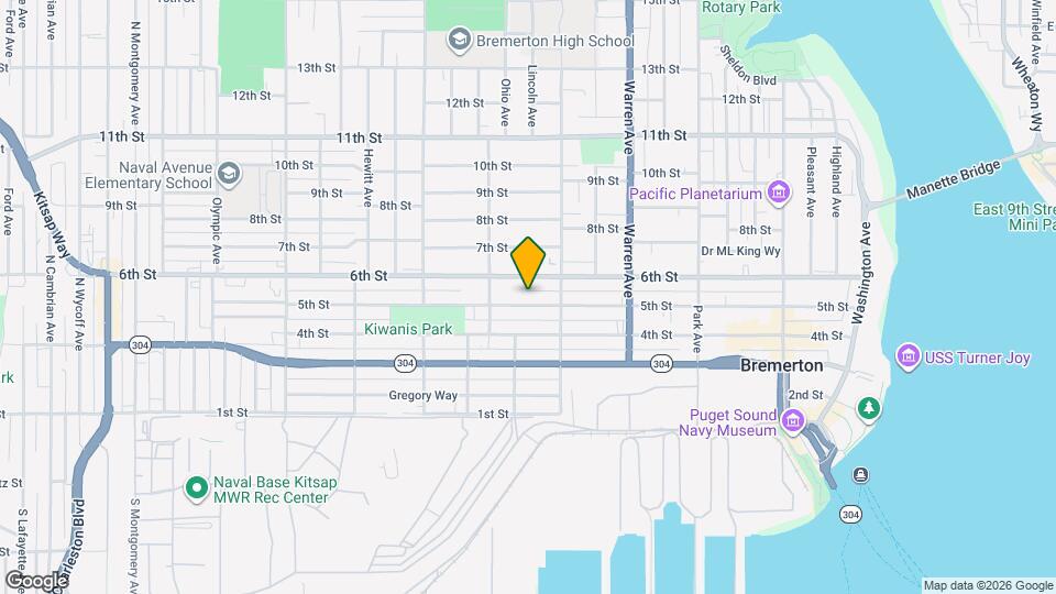 1224 5th St Map and Location Details