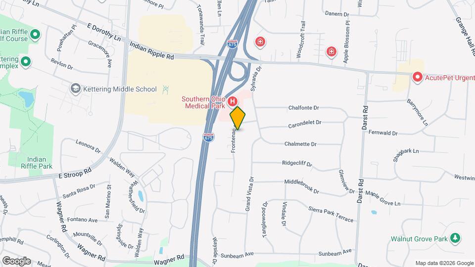 4311 Frontenac Dr Map and Location Details