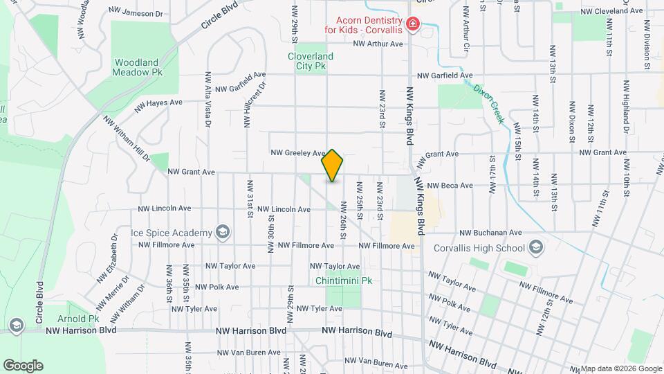 1113 NW 27th St Map and Location Details