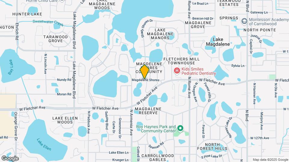 2201 Fletchers Point Cir Map and Location Details