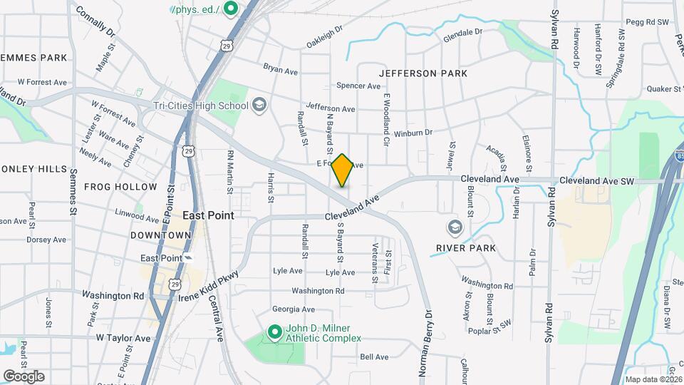 1295 Berry Dr Map and Location Details