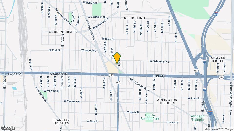 2020 W Atkinson Ave Map and Location Details