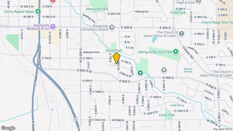 769 E 750 S St Map and Location Details