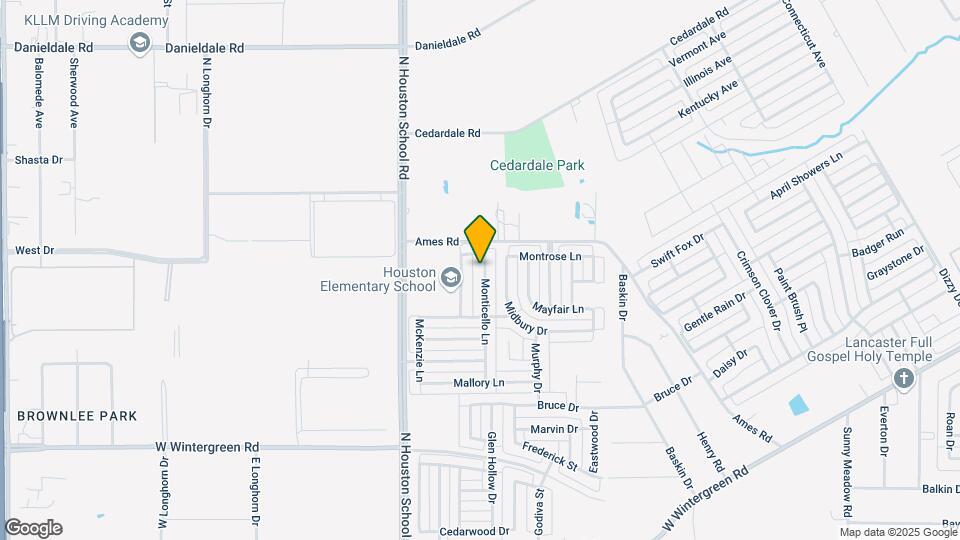 2949 Monticello Ln Map and Location Details