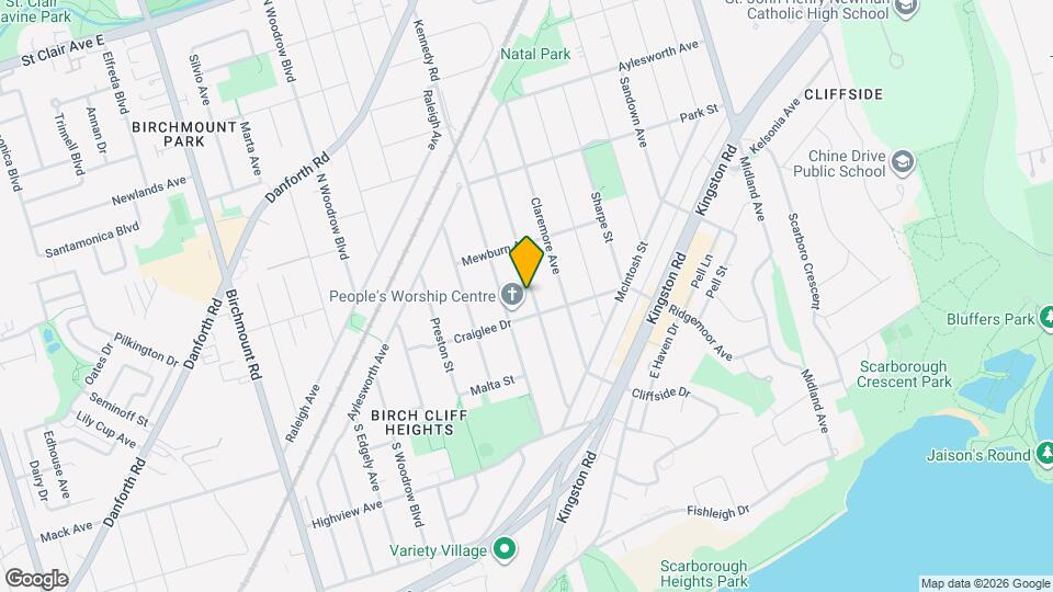 60 Phillip Ave Map and Location Details