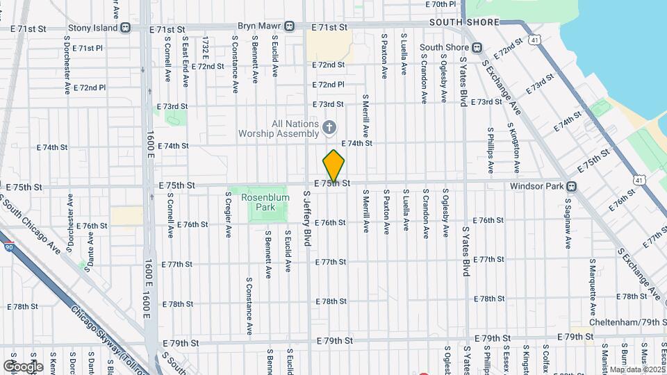 2041-2043 E 75th St Map and Location Details