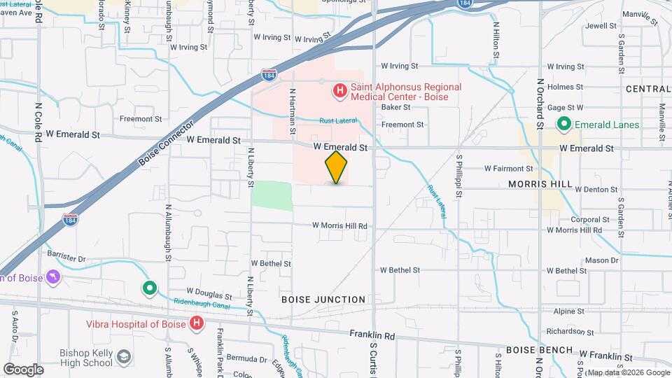 6001 W Denton St Mapa y Detalles de la Ubicación