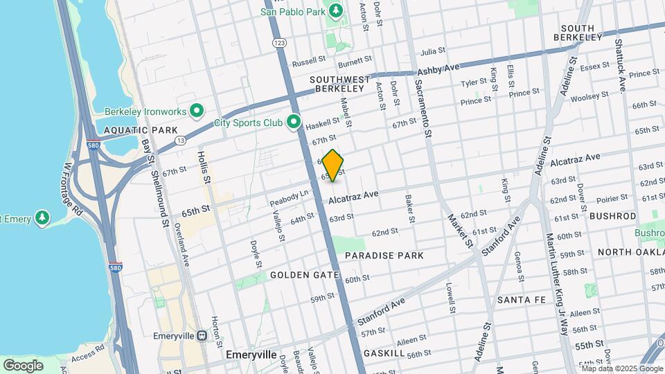 6431 SALEM St Map and Location Details