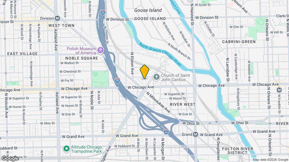 819 N May St Map and Location Details