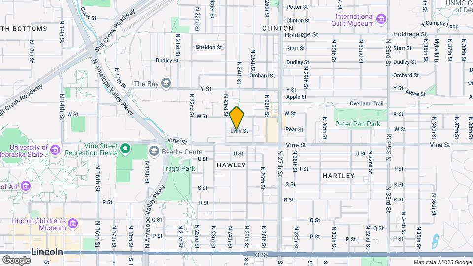2333 Lynn St Map and Location Details