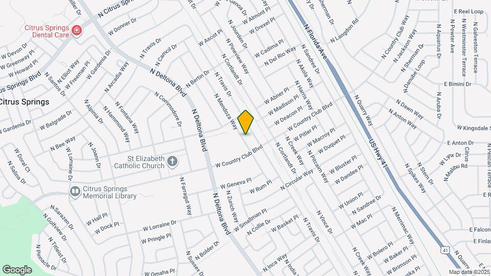 9003-9005 N Mendoza Way Map and Location Details