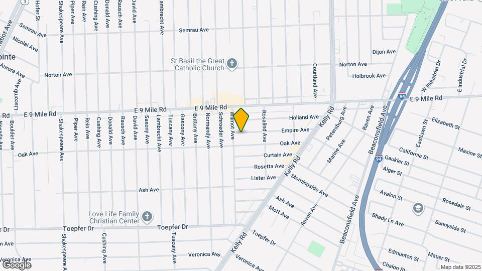 18028 Empire Ave Map and Location Details