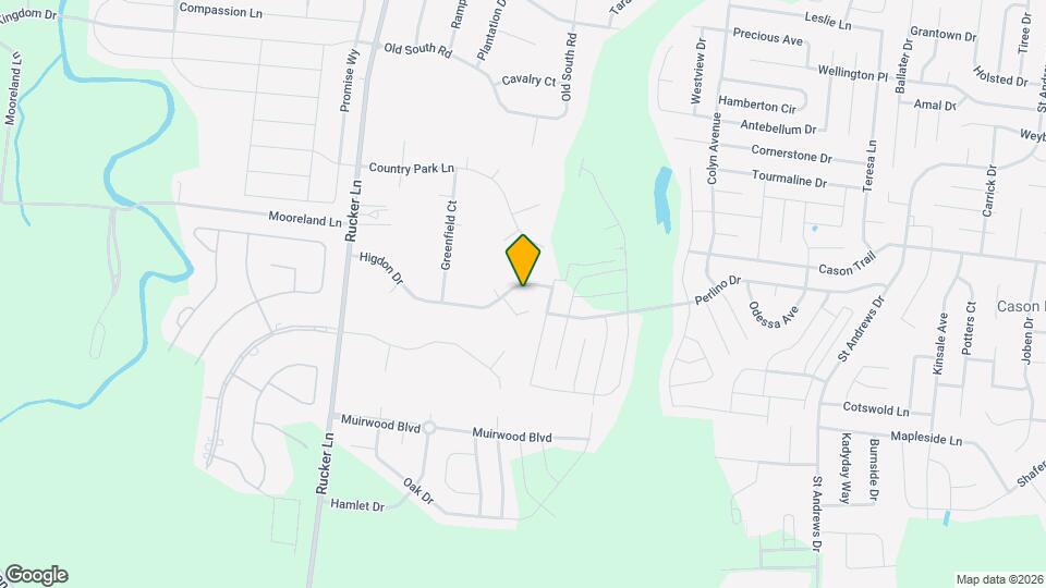 4023 Higdon Dr Mapa y Detalles de la Ubicación