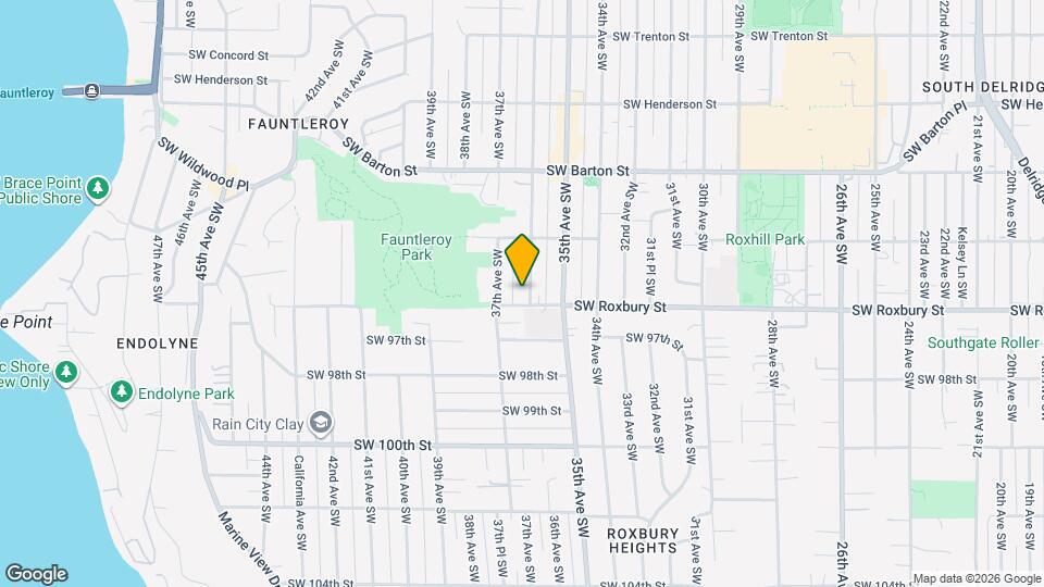 9451 36th Ave SW Mapa y Detalles de la Ubicación