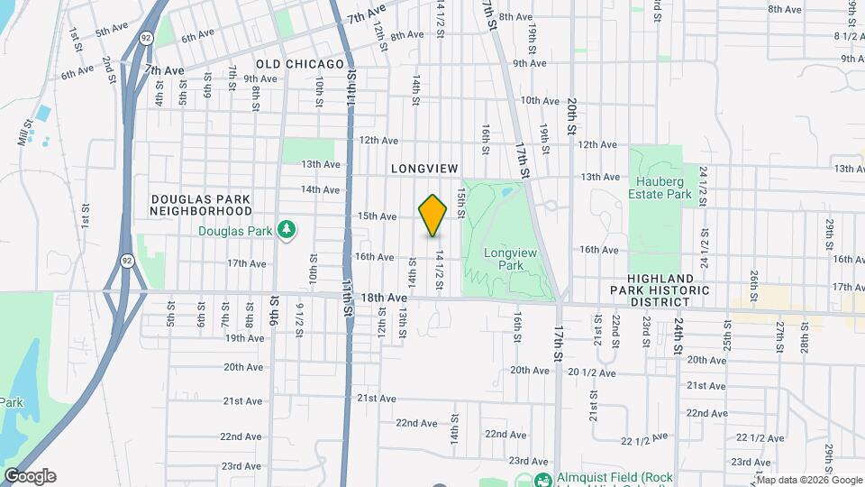 1530-14th 1/2 14 1/2 St Map and Location Details