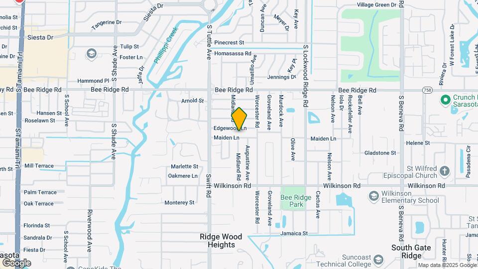 2933 Maiden Ln Map and Location Details