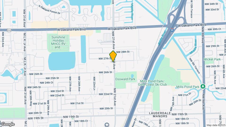 2645 NW 21st Ave Map and Location Details