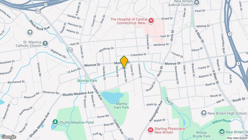 33 Brooklawn St Mapa y Detalles de la Ubicación