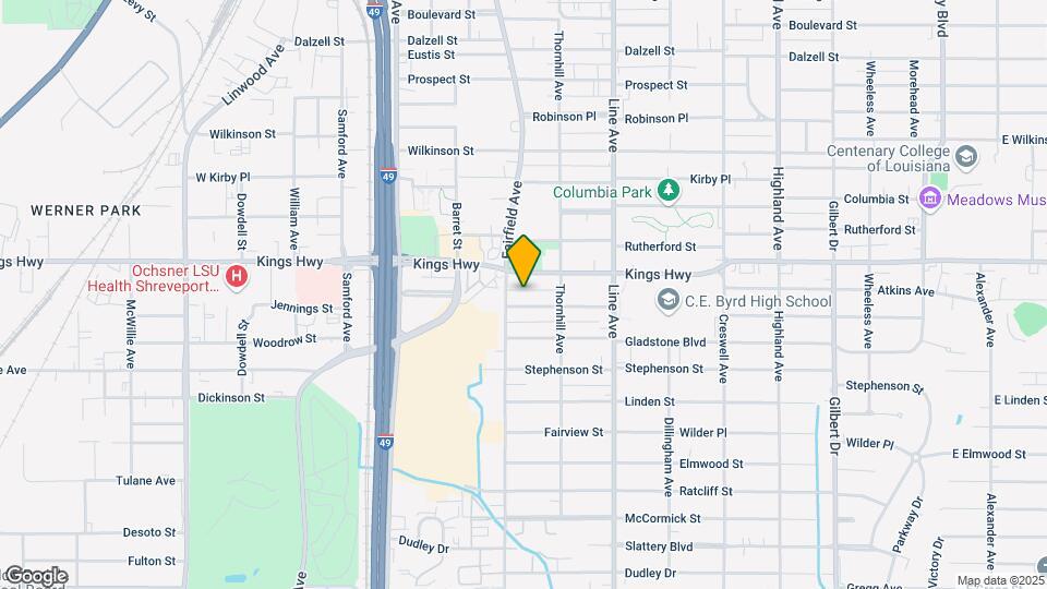 3113 Fairfield Ave Map and Location Details