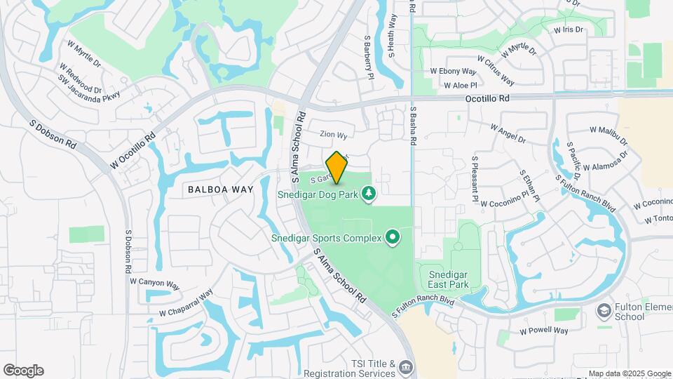 947 W Kaibab Dr Map and Location Details