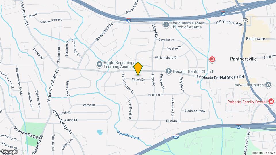 2496 Shiloh Dr Map and Location Details