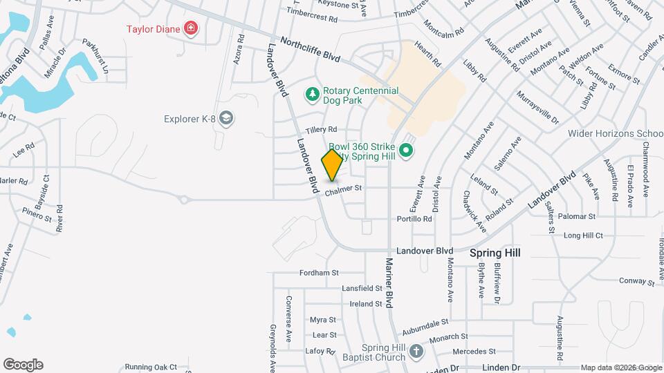 10423 Chalmer St Map and Location Details