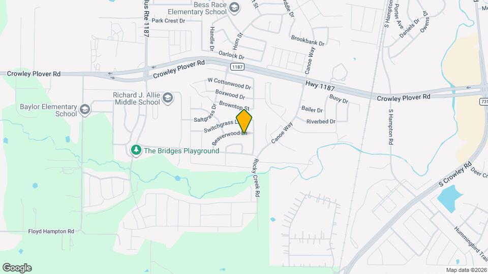 1113 Beaverwood Ln Map and Location Details