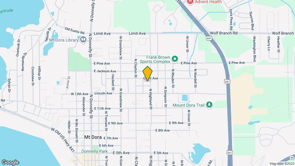 817 Florida Ave Map and Location Details