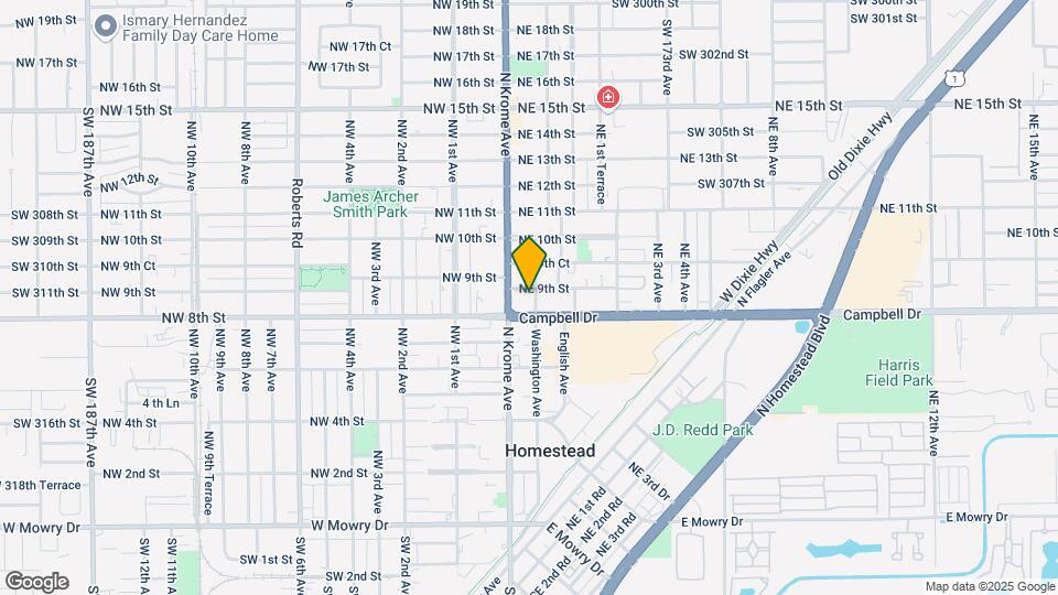 40 NE 9th St Map and Location Details