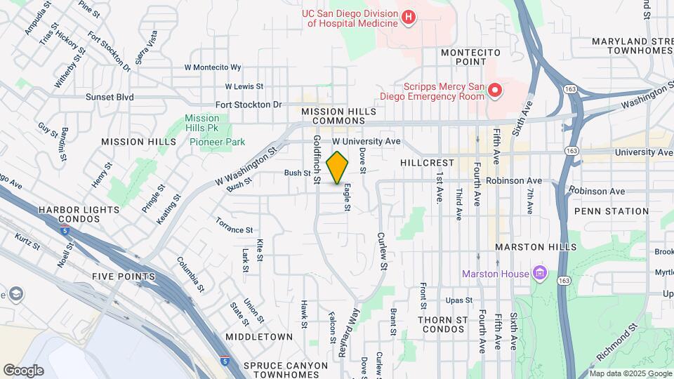 726 Sutter St Map and Location Details