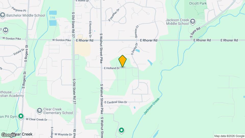 740 E Holland Dr Map and Location Details