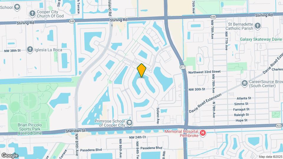 3351 NW 82nd Way Map and Location Details