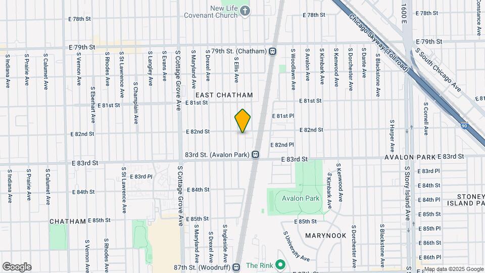 8209 S Ellis Ave Map and Location Details