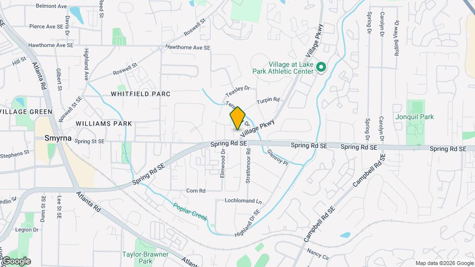 1819 Cumberland Valley Pl SE Map and Location Details