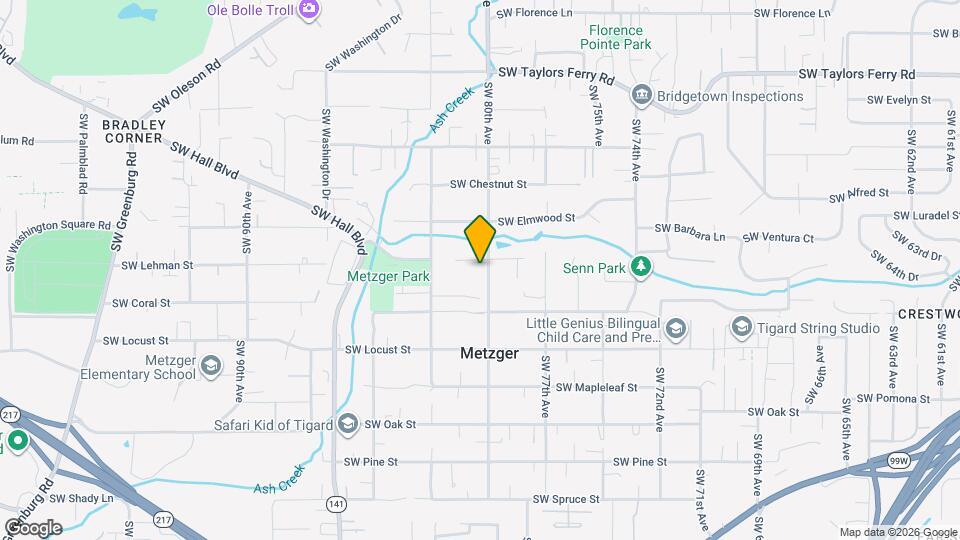 9835 SW 80th Ave Mapa y Detalles de la Ubicación