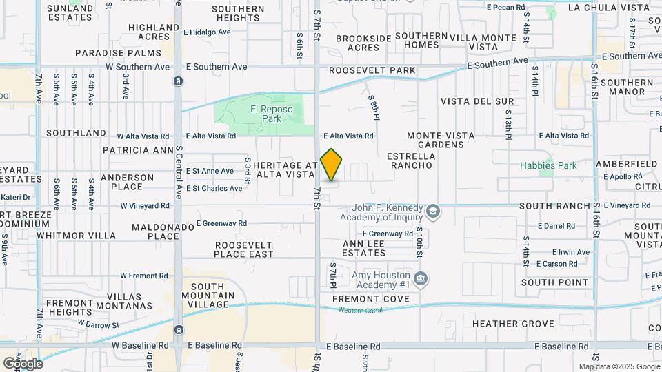 Seventh Street Villas Map and Location Details