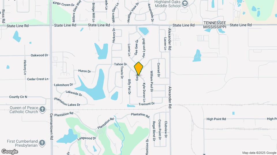 9118 Gavin Dr Map and Location Details