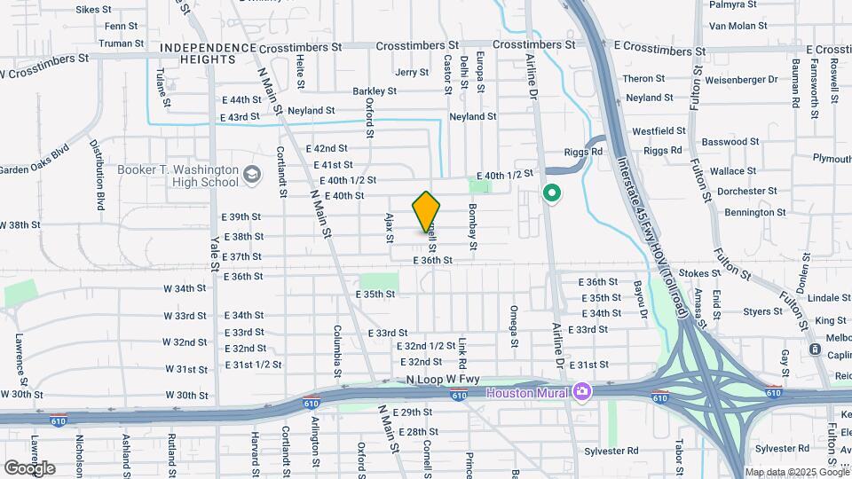 725 E 37th St Map and Location Details